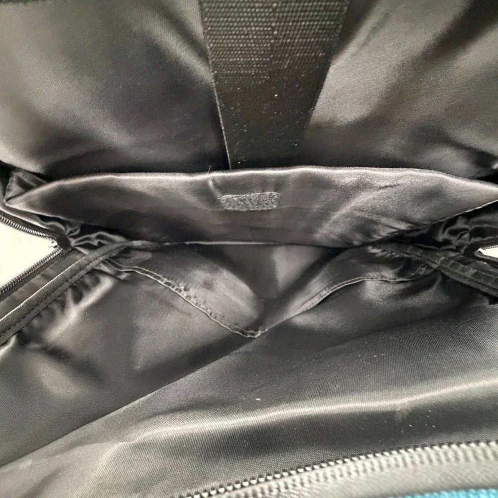 Ooze Backpack Blue Locking‎ Laptop Travel Bag Multi Pocket School Commuter
